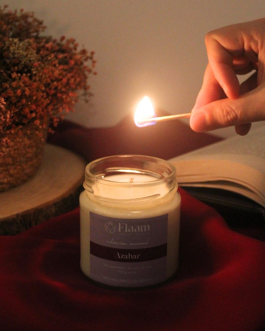 Vela tarro aroma Azahar