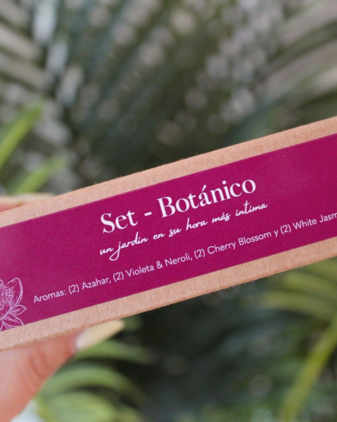 Set de wax melts: Botánico