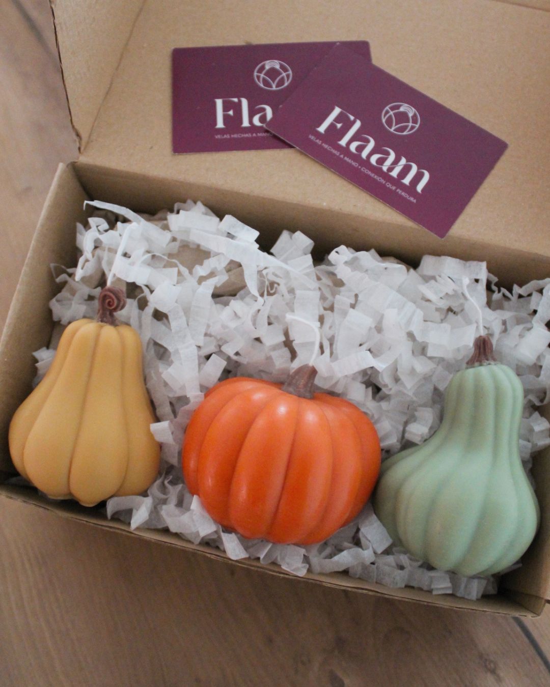 Calabaza decorativa color mostaza