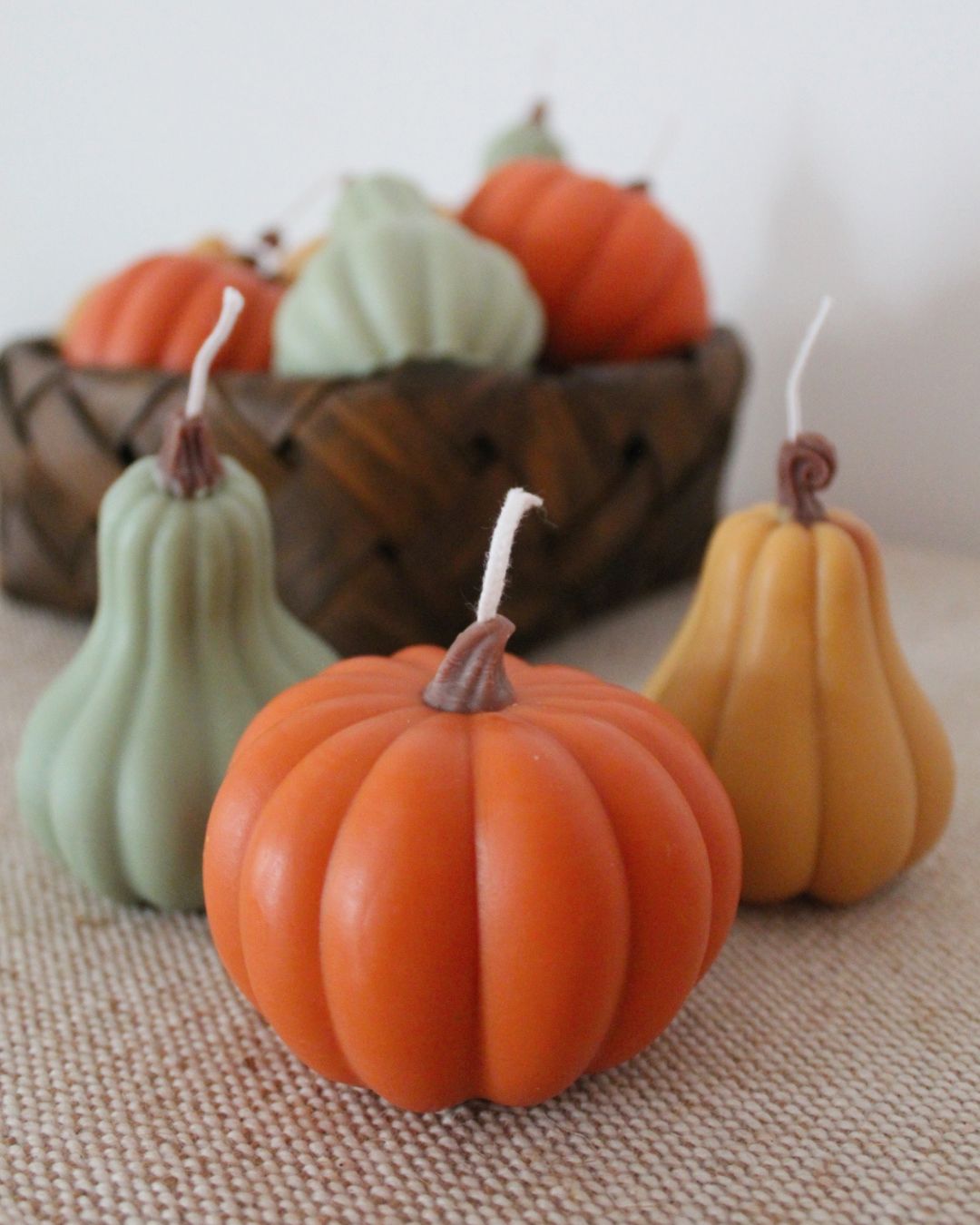 Calabaza decorativa naranja