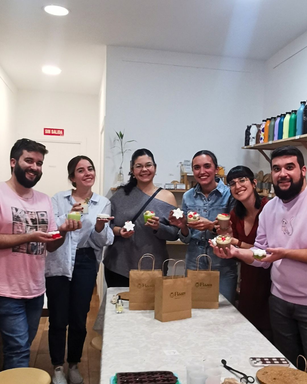 Plaza Talleres de velas versión NAVIDAD