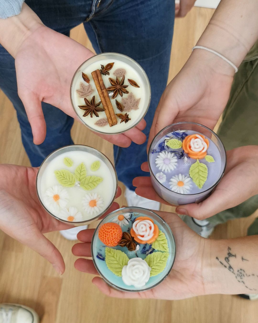 Plaza Taller vela aromática y bombones aromáticos - 18 de octubre
