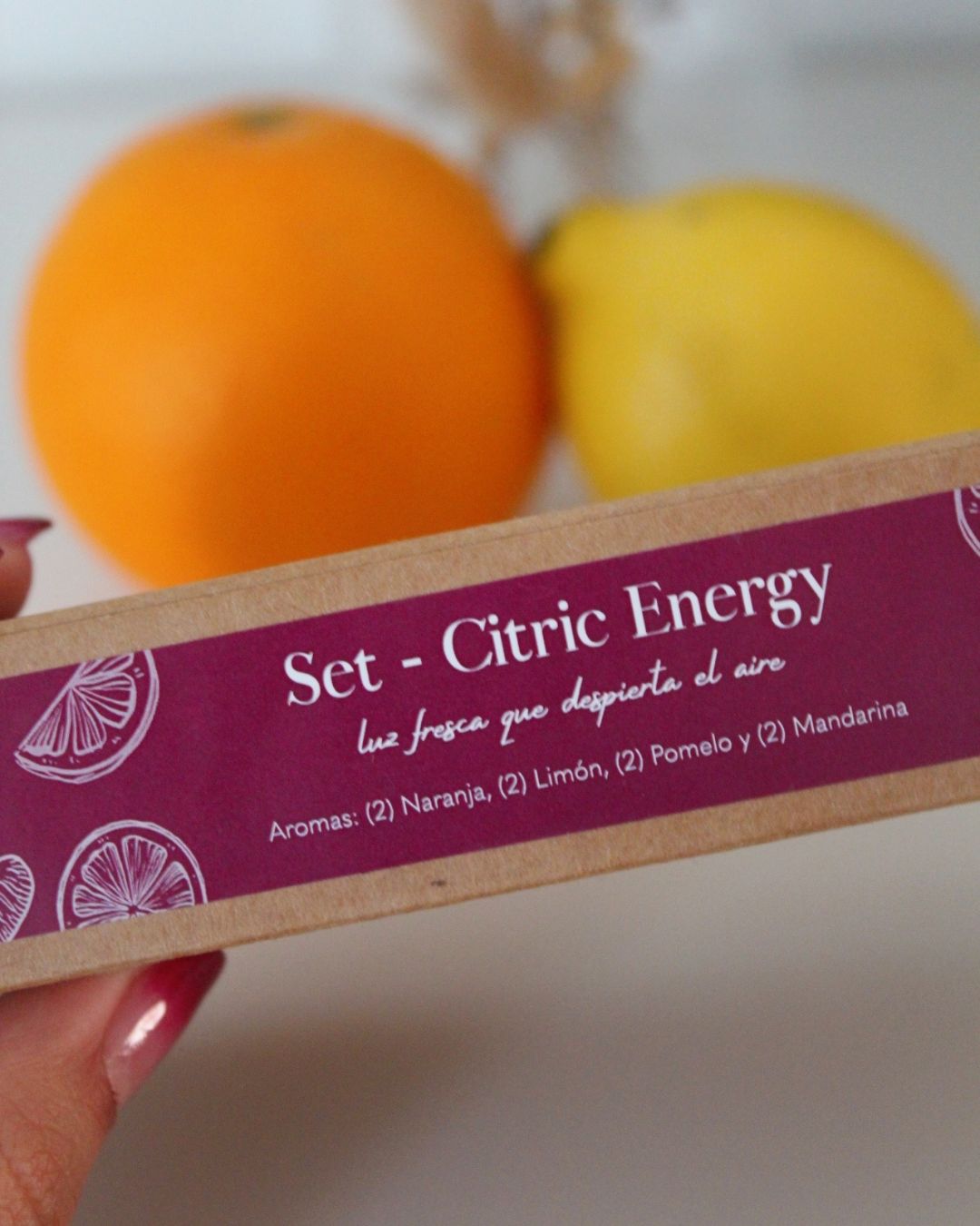 Set de wax melts: Citric Energy