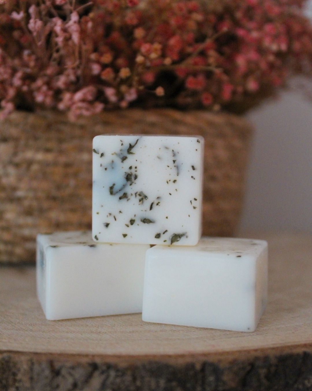 Wax melts: Té verde & Flor de algodón