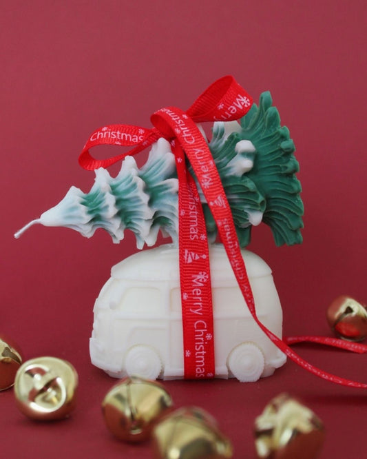 Set Minivan & Pino Navideño