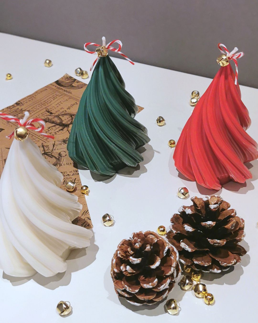 Pino decorativo espiral