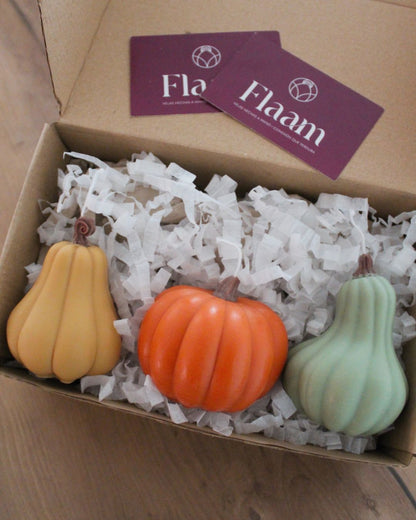 Calabaza decorativa color mostaza