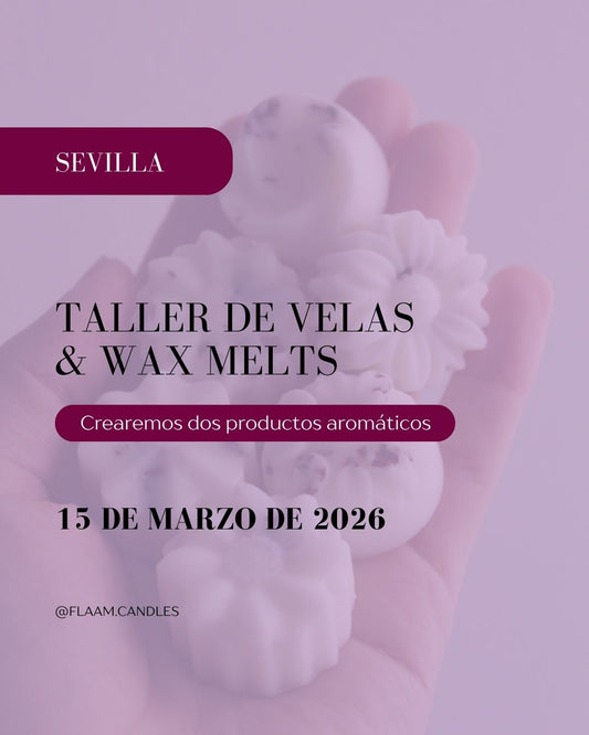 Plaza Taller de velas & wax melts Sevilla - 15 de marzo