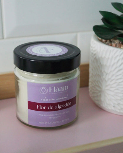 Vela tarro aroma Flor de algodón