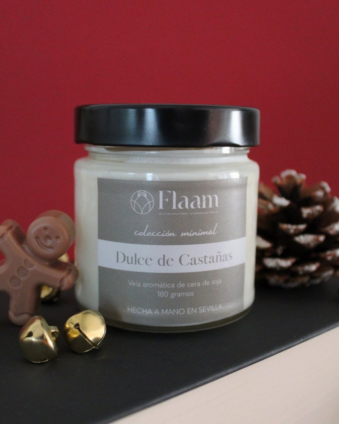 Vela tarro aroma Dulce de Castañas