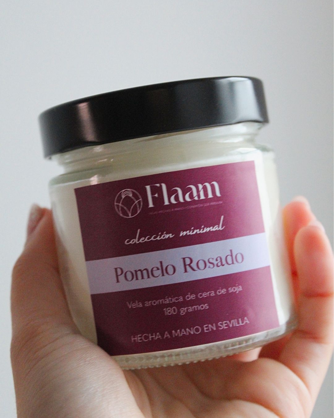 Vela tarro aroma Pomelo rosado