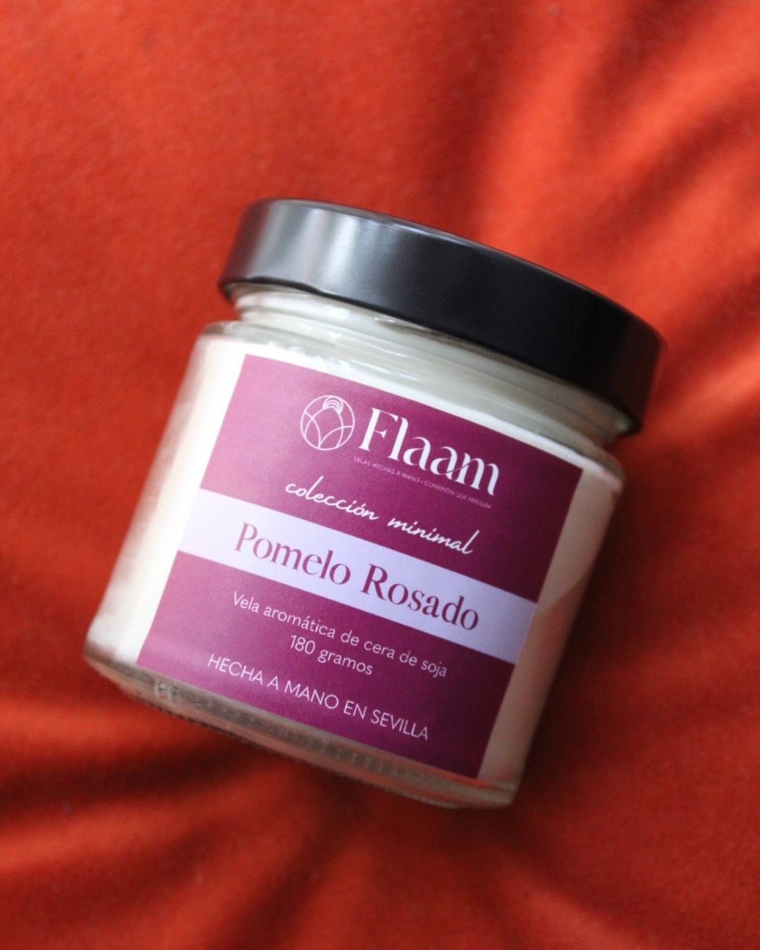 Vela tarro aroma Pomelo rosado