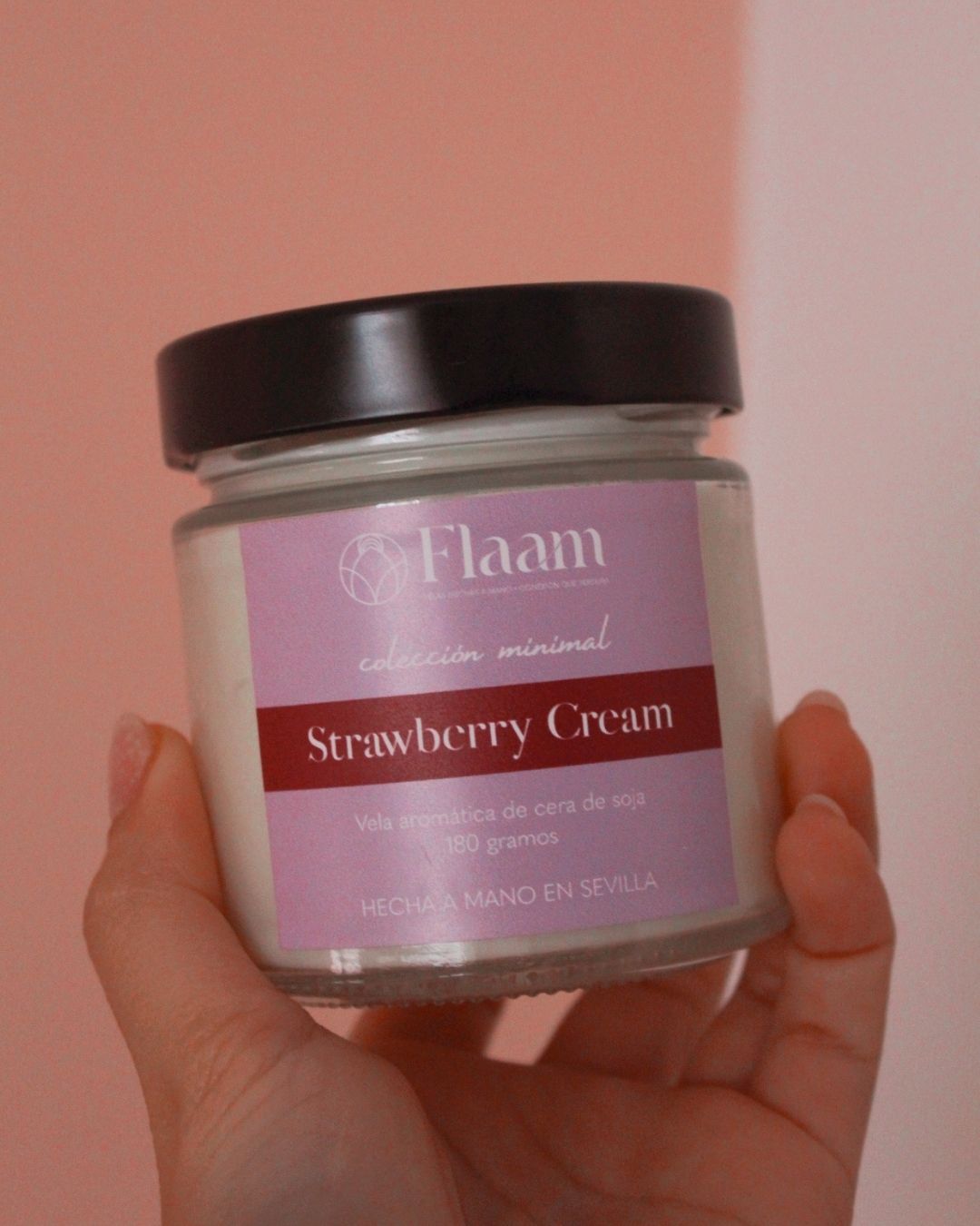Vela tarro aroma Strawberry Cream