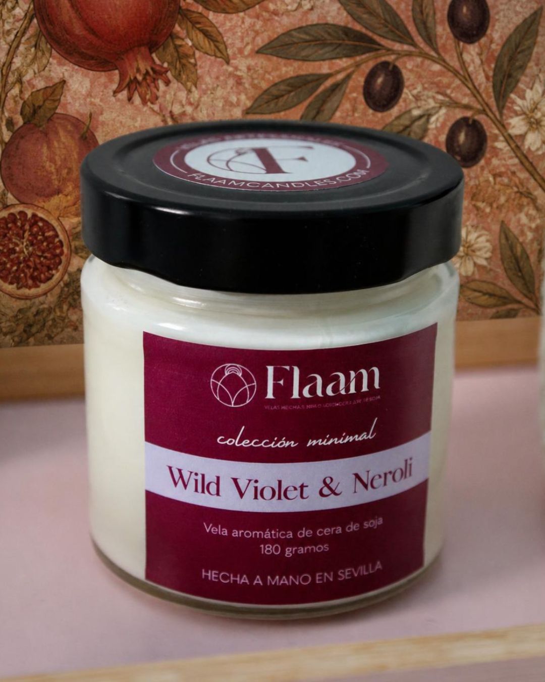Vela tarro aroma Wild Violet & Neroli