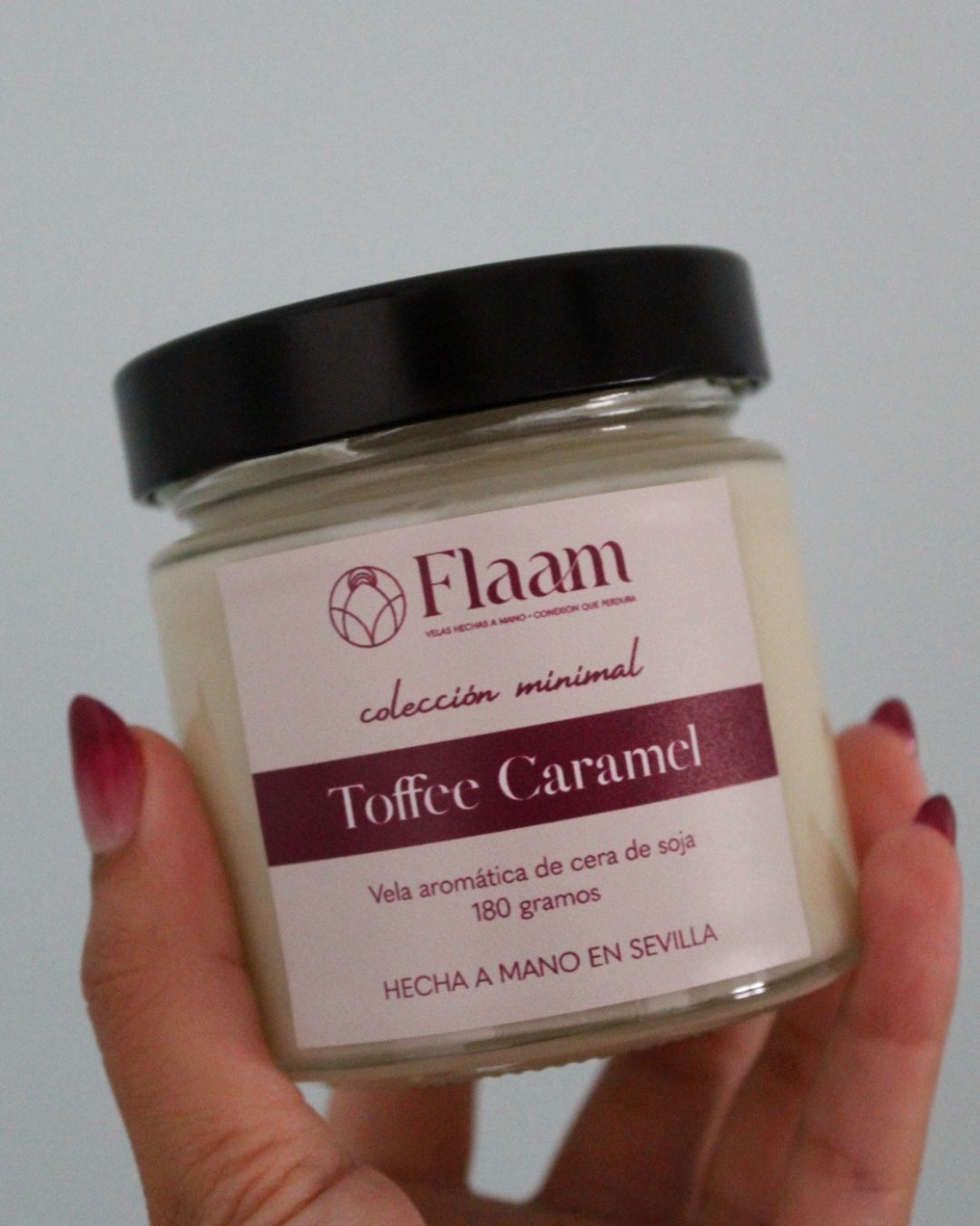 Vela tarro aroma Toffee Caramel
