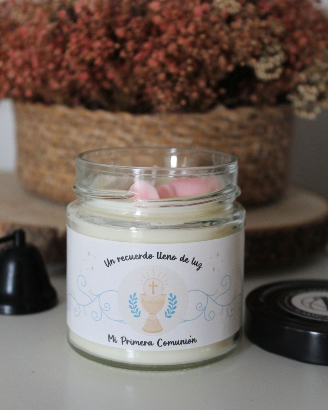 Vela aromática de Primera Comunión