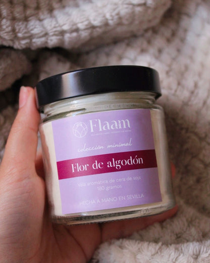 Vela tarro aroma Flor de algodón