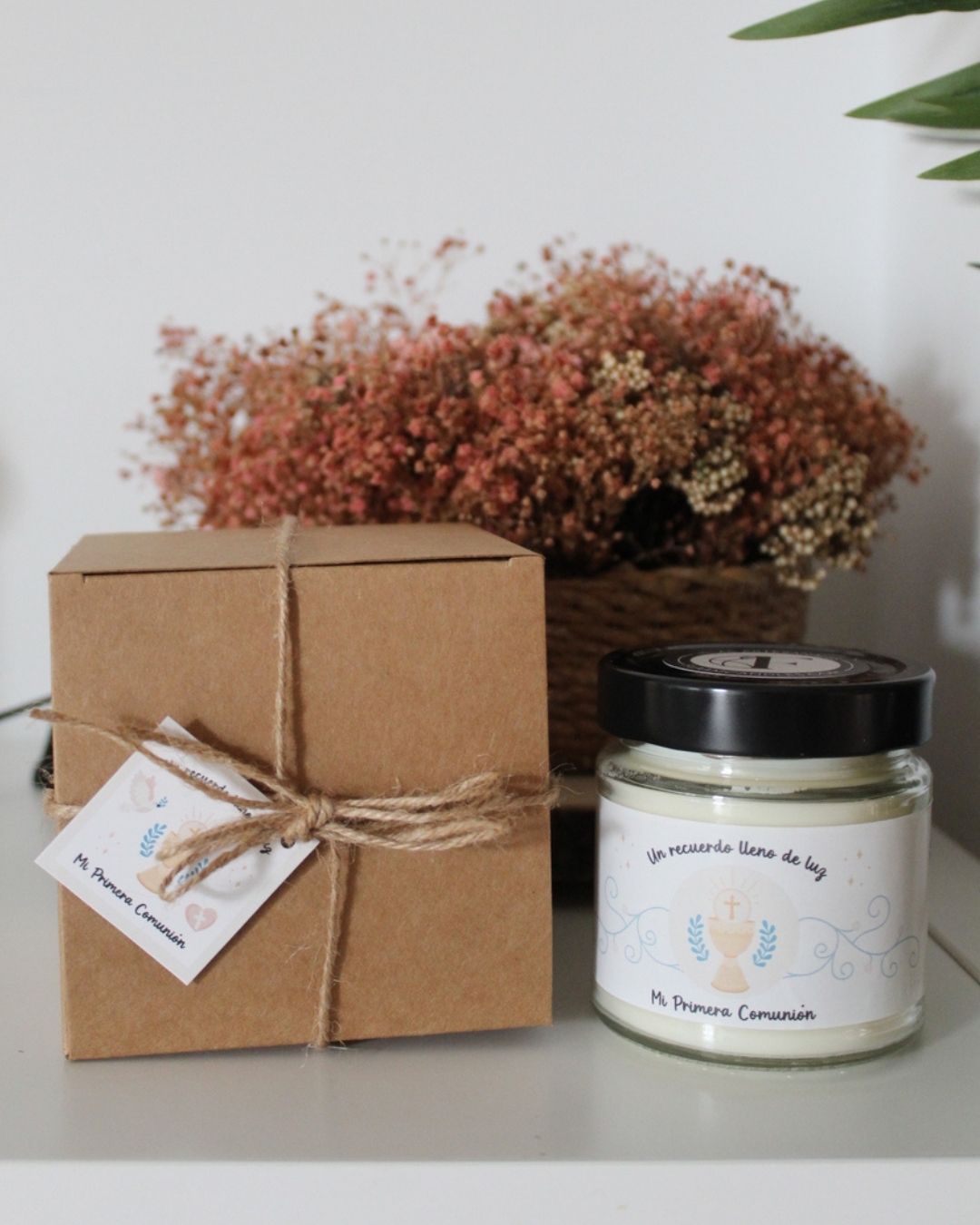 Vela aromática de Primera Comunión
