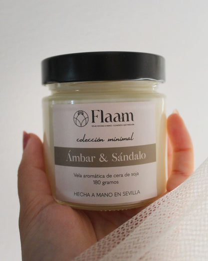 Vela tarro aroma Ambar & Sándalo
