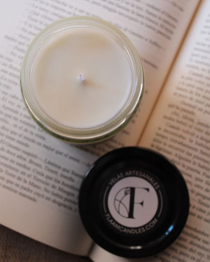 Vela tarro aroma White Linen