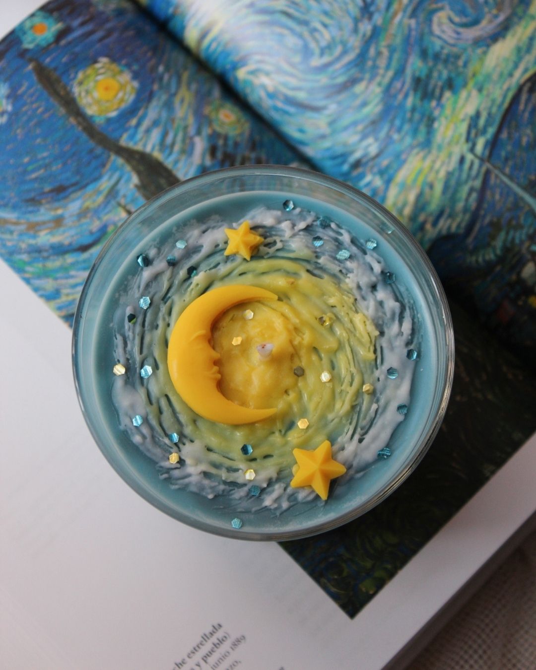 🌙🌠Plaza Taller de Velas & Pintura en madera: Van Gogh