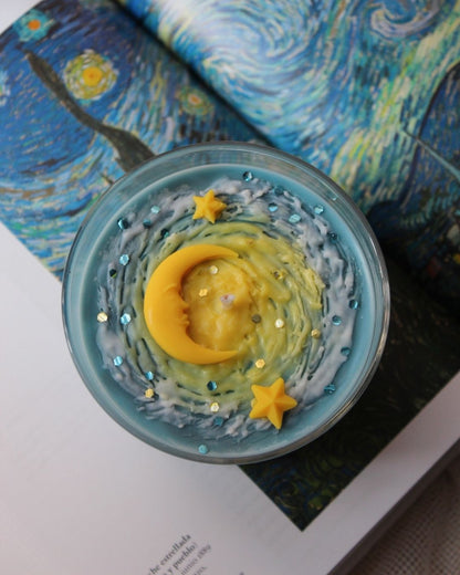 🌙🌠Plaza Taller de Velas & Pintura en madera: Van Gogh