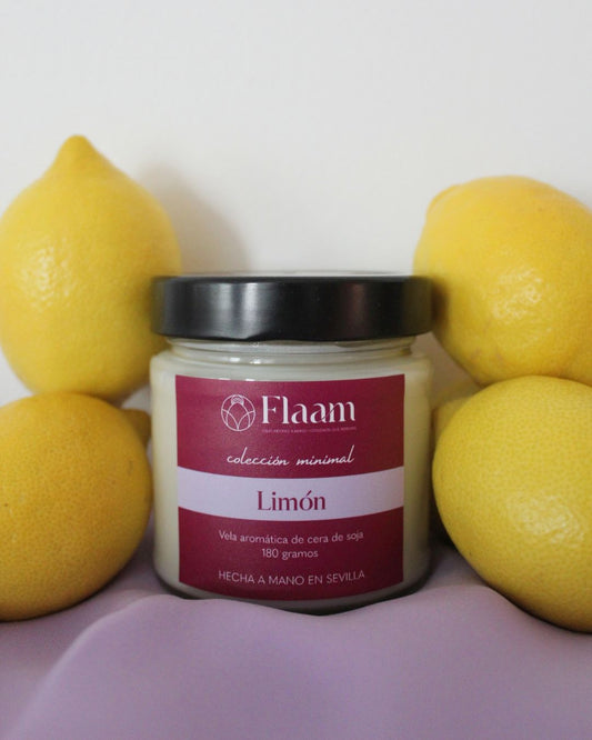 Vela tarro aroma Limón